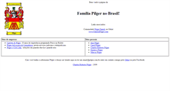 Desktop Screenshot of pilger.com.br